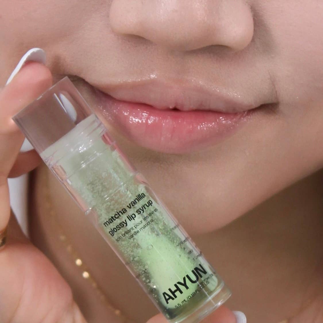 Matcha Vanilla Glossy Lip Syrup