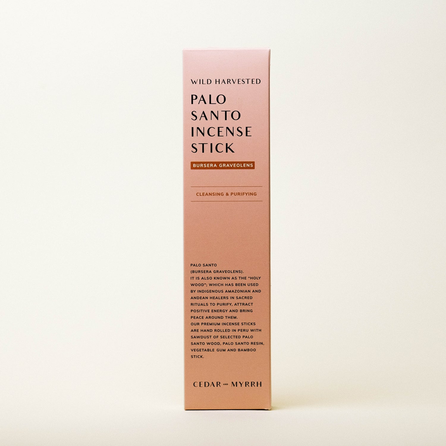 Hand Rolled Palo Santo Incense Sticks